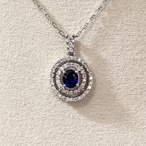 藍寶石項鍊
